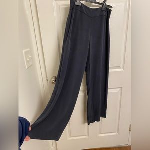 Wide Leg Silk trousers